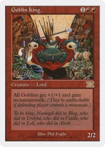 Goblin King -(x1) EX/NM _ Classic Sixth Edition _ MTG _ 4RCards - Picture 1 of 1