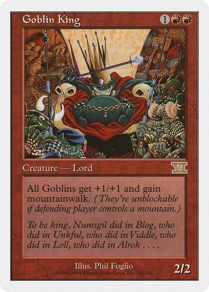 Goblin King -(x1) EX/NM _ Classic Sixth Edition _ MTG _ 4RCards - Image 1 of 1