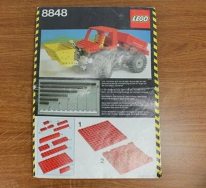 LEGO - 8848 - Manual ONLY - Has Been Folded - 1981 - Picture 1 of 4