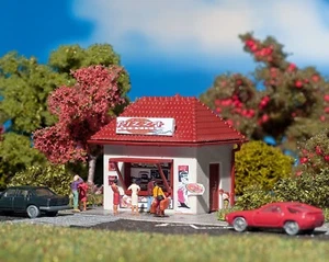 N Scale Buildings - 47662 - N Snack bar Pizza - Kit - Picture 1 of 1
