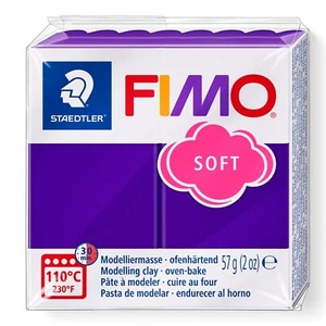 Staedtler FIMO Soft Oven-Bake Modelling Clay 57g Plum - Picture 1 of 4