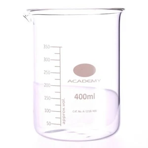 400ml Glass beaker Lab Glassware Borosilicate Glass 400 ml - Picture 1 of 2