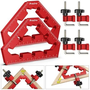 45/90 Degree Squares Angle Clamps Corner Clamps for Woodworking Tools 2PCS 3.... - Picture 1 of 7