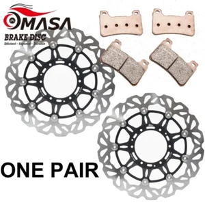 Brake Rotor+Pads for HONDA CBR RR600 05-06 CBR RR-ABS600 09-17 CBR RR 1000 04-05 - Picture 1 of 4