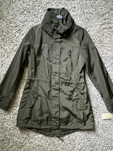 GIACCA MICHAEL KORS VERDE OLIVA NUOVA CON ETICHETTA TAGLIA MEDIA $250