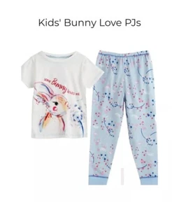 Avon bunny love kids pjs, pajamas, various sizes, BNIP, FREE POSTAGE - Picture 1 of 2