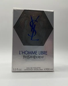 Yves Saint Laurent L'homme Libre 3.3 OZ Men's Eau de Toilette Spray Sealed Real. - Picture 1 of 3