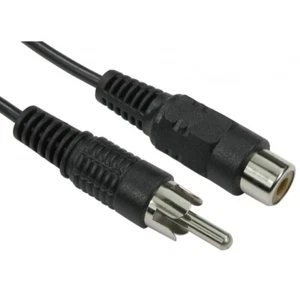 3m RCA Phono AV Audio Video EXTENSIÓN Cable Macho Enchufe a Toma Hembra CCTV Plomo - Imagen 1 de 2