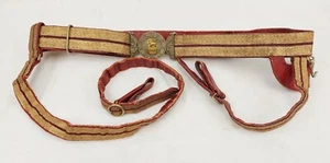 Early Victorian Army Officers Sword Belt Serial Number 10 - Picture 1 of 7