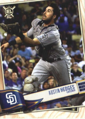 2019 Topps Big League #3 Austin Hedges San Diego Padres - Image 1 of 2