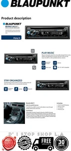 BLAU PUNKT BeverlyHills71 Einzel DIN Multimedia Autoradio mit integriertem Bluetooth - Bild 1 von 12