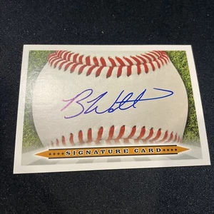 Brandon Walter signed Auto Signature Card Boston Red Sox Top Prospekt - Bild 1 von 1