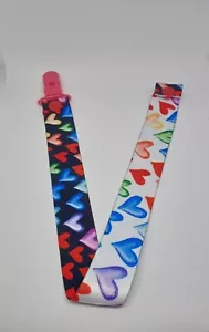 Tender Heart Pacifier Clip ABDL- Pacifier Holder - Picture 1 of 1
