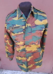 Chaqueta camuflaje ejército belga Jigsaw mantenimiento de la paz por las Naciones Unidas nueva - Imagen 1 de 14