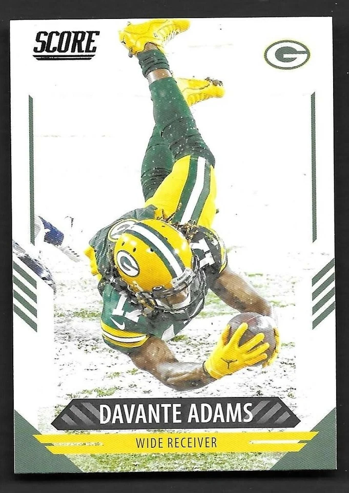 2021 Score #140 Davante Adams Green Bay Packers - Image 1 of 1