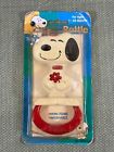 Vintage SNOOPY baby rattle plastic toy NOS in package
