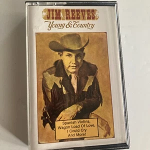Jim Reeves : Young & Country-Cassette-1985-*Fast Shipping* - Picture 1 of 5