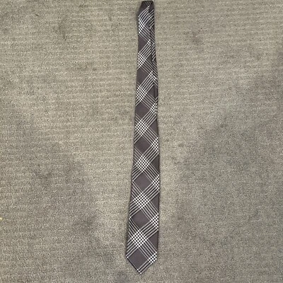 Corbata de seda gris Tom Ford para hombre hecha en Italia  Foto 1 de 2