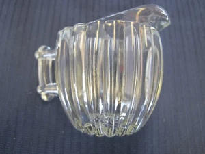 JEANNETTE NATIONAL CLEAR CREAMER -1940-50s - Picture 1 of 6