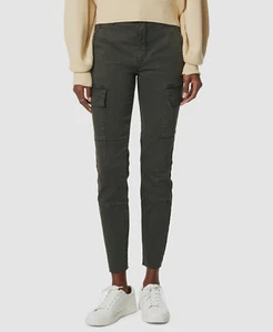 $341 Joe's Women's Gray Skinny Fit Leg Ankle Casual Cargo Trousers Pants Size 25 - Picture 1 of 3