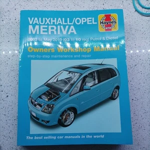 Haynes Manual Vauxhall/Opel Meriva Petrol & Diesel (2003 to May 2010) Paperback - Picture 1 of 1