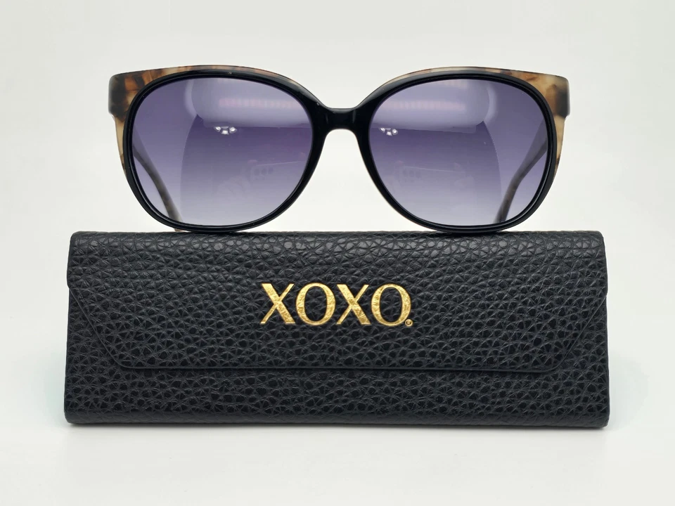 Gafas de sol XOXO Key Largo marco tortuga polarizadas grises lentes degradadas con estuche Foto 1 de 4