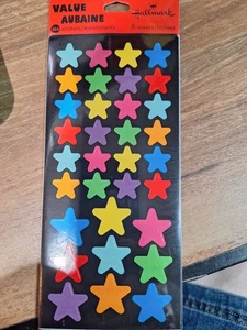 hallmark stickers stars 8sh 264 stickers - Picture 1 of 1