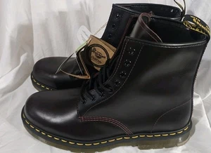 Stivali Dr Martens 1460 SR Atlas pelle sangue di bue uomo taglia 13 nuovi senza scatola difetti - Foto 1 di 9