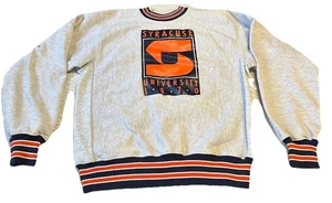 Syracuse University Sweatshirt Mens XL Gray NORTHWEST KNITTING MILLS Tag School - Picture 1 of 11