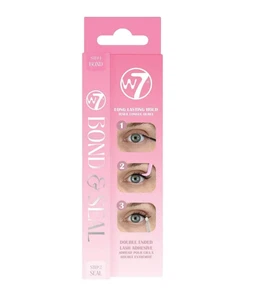 W7 Lash Glue Adhesive False Eyelash Bond & Seal Double Ended Glue & Sealant - Picture 1 of 4