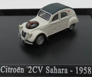 UNIVERSAL HOBBIES UH idem NOREV METAL HO 1/87 CITROEN 2CV SAHARA 4X4 1958 - Imagen 1 de 3