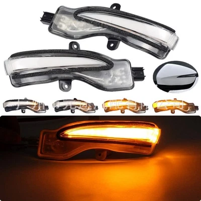 Pair Rearview Side Mirror Turn Signal Light for Mazda CX-3 CX-4 CX-5 2016-2018 - Image 1 of 4