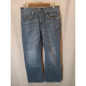 Pantalones de mezclilla clásicos azules TK Axel Wolcott vintage para hombre talla 32x30 - Imagen 1 de 6