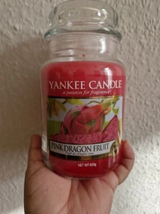 YANKEE CANDLE - DUFTKERZE - PINK DRAGON FRUIT 2015 - Picture 1 of 4