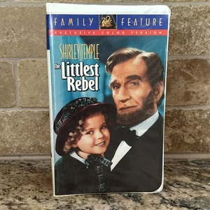 Vintage - THE LITTLEST REBEL - SHIRLEY TEMPLE (VHS, 1934 Clamshell) - Foto 1 di 4