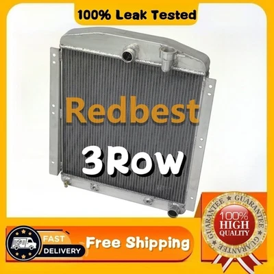 3 Row Aluminum Radiator Fit 1948-1954 Chevrolet Chevy/GMC Truck 3600 3100 CC4854 - Image 1 of 4