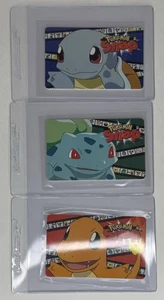 Pokemon Snap Blockbuster Video Smart Card Set of 3 Vintage 1999 Pikachu Charmand - Picture 1 of 2