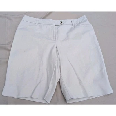 Bermudas para mujer Charter Club caqui talla 14 verano Foto 1 de 4