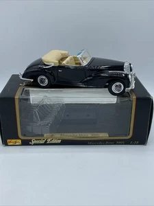 Boxed Maisto Special Edition Mercedes Benz 300s Black Model Car - Picture 1 of 8
