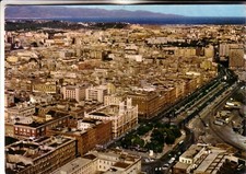 CARTOLINA CAGLIARI CITTA'  VIAGGIATA 1970 PANORAMA AEREO  REGALO