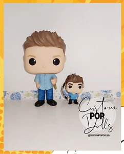 The Vampire Diaries custom funko pop portachiavi Stefan Salvatore Paul Wesley - Foto 1 di 4