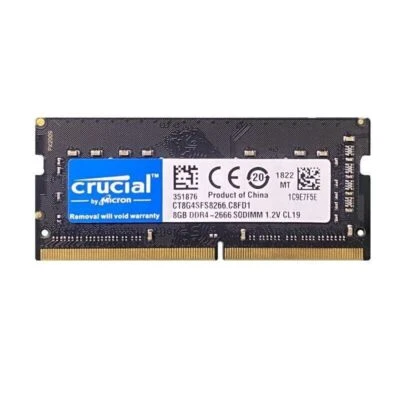 Crucial DDR3 DDR4 RAM 4GB 8GB 16GB 1600 2400 2666MHZ Memory RAM Laptop NoteBook - Image 1 of 4