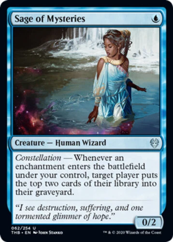 Sage of Mysteries ~ Near Mint Theros: Beyond Death MTG Magic UltimateMTG Blue Ca - Image 1 of 1
