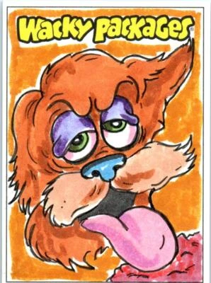 2024 PAQUETES LOCOS DIBUJADOS ARTISTA BOCETO TARJETA HACHÍS CORTEZA DE PAN por Chad Scheres 112 Foto 1 de 2