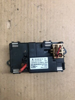 Resistencia del motor soplador Audi A6 C6 S6 2006-2011 OEM P/N 4F0820521A P/N 4F0910521 Foto 1 de 3