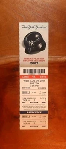 Roger Clemens🚀 FINAL Career WIN #354 (9th All-Time) 2007 Red Sox Yankees Ticket - Picture 1 of 11