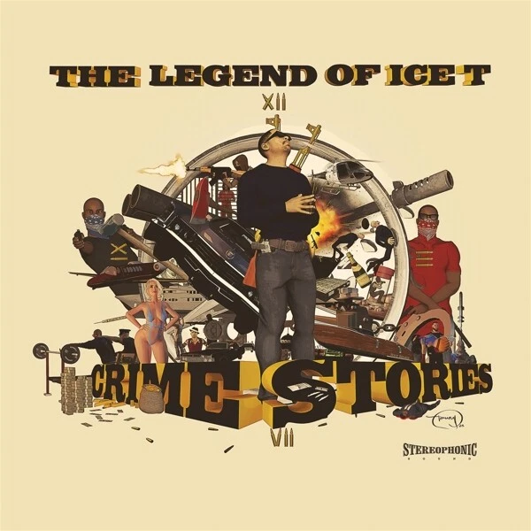 ICE-T - THE LEGEND OF ICE-T: CRIME STORIES (CLEAR RED SPLA  3 VINYL LP NEU - Bild 1 von 1