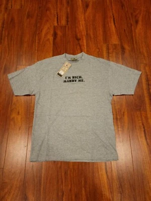 Line Maro "I'm rich Marry Me" T-shirt Size M - Image 1 of 4