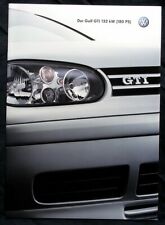 VW Golf 4 Prospekt 7.2001, Golf GTI 132 kW ( 180 PS)