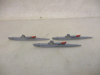 x-87052	Wiking 1:1250 3 St. U-Boot US Tunny sehr guter Zustand - Bild 1 von 4